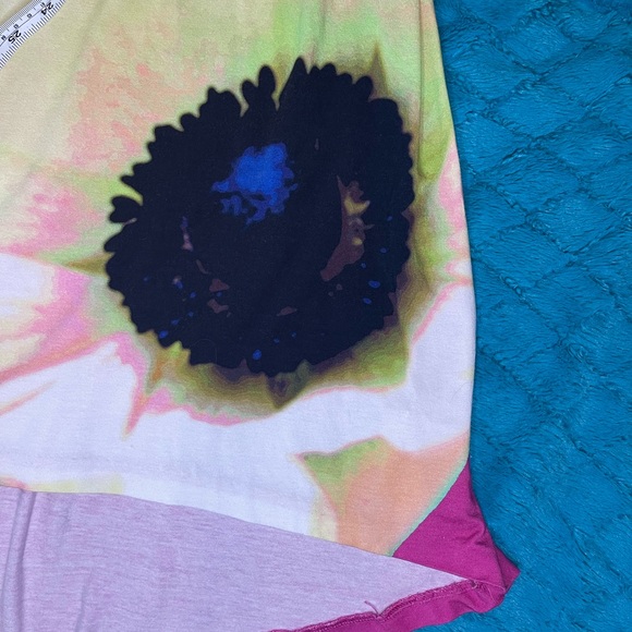 CYNTHIA ROWLEY Pink Tossed Poppies High-Low Sundress - Picture 10 of 14